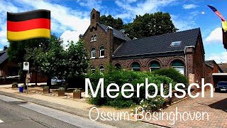 Meerbusch Ossum  Bösinghoven Germany NRW In 4K [upl. by Edalb]