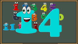 Count 1 to 20 and Colors of thebnumbers Lets Count to 20 Song For Kids Nursery Rhymes [upl. by Ydneh]