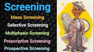 Screening  Types of Screening  Uses of Screening  Examples of Screening  PSM lecture  Arpit PSM [upl. by Aibun763]