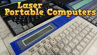 The Laser Portable Computers that ran BASIC [upl. by Yekram]