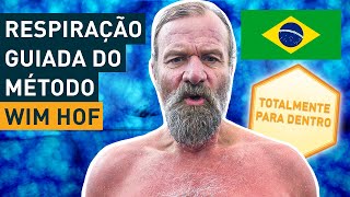 Respiração Guiada do Método Wim Hof 3 Rounds em Ritmo Lento [upl. by Abihsot]