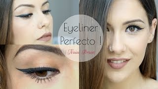 7 trucos para hacer un Eyeliner PERFECTO [upl. by Eatnahs]