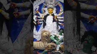 Ma Durga idol in South Kolkata pandelpl subscribe shorts [upl. by Anilesor484]