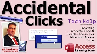 Preventing Accidental Clicks and DoubleClicks in Your Microsoft Access Forms [upl. by Lishe931]