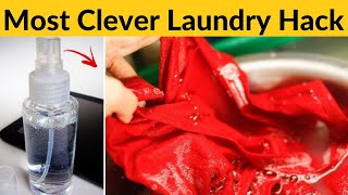 Most Clever Laundry Hack to Get Musty Smell Out Of Clothes without Washing Them [upl. by Courtland]