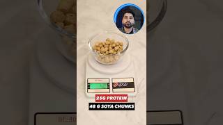 Paneer vs soya chunks shorts diet fatloss [upl. by Nivak414]