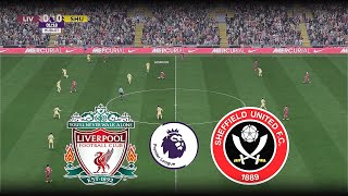 LIVERPOOL v SHEFFIELD UNITED  PREMIER LEAGUE 2024 [upl. by Norel]