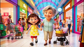 Shopping with Grandma is a heartwarming and fun childrens song that takes kids on an exciting [upl. by Ahsenad]