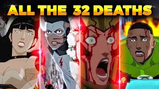 All 32 Deaths In Justice League Dark Apokolips War [upl. by Yreneh]