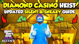 UPDATED 2024 GTA 5 Online Diamond Casino Heist BEST Silent amp Sneaky Guide Diamonds AVAILABLE [upl. by Airamanna520]