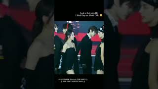 LE SSERAFIM Sakura interaction with 98z THE BOYZ Q at ending SBS Gayo Daejun 2022 [upl. by Hagai]