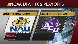 NCAA Div I FCS Playoffs First Round 15ACU vs NAU [upl. by Enicar]