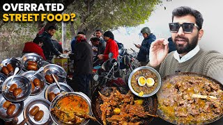 OVERRATED STREET FOOD IN LAHORE  Simki Mutton Karahi and Champ  Jatta Desi Ghee Daal  Gulab Jamun [upl. by Sacks]