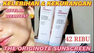 THE ORIGINOTE SUNSCREEN REVIEW INGREDIENTS REVIEW THE ORIGINOTE SUNSCREEN CERAMELLA SPF 50 [upl. by Ecilegna467]