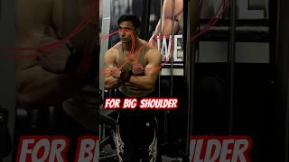 100  front delt growth delts shoulderworkout ytshorts [upl. by Enilarak]