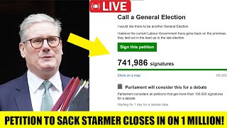 🚨WATCH As Petition To SACK Starmer Closes In On 1 Million [upl. by Eul41]