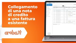 Collegamento di una nota di credito a una fattura esistente [upl. by Maddy819]