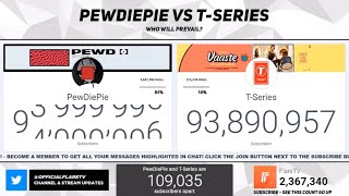 PEWDIEPIE Hits 94 Million Subs [upl. by Kumar]