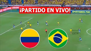 COLOMBIA vs BRASIL EN VIVO 🔴 ELIMINATORIAS SUDAMERICANA MUNDIAL 2026 ⚽ [upl. by Didier138]