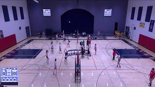 Heritage Academy vs Bourgade Catholic High School Girls JuniorVarsity Volleyball [upl. by Pearlman]