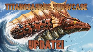 NEW TITANOSAURUS UPDATE Kaiju Universe [upl. by Evante355]