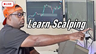 Learn Scalping In 10 Minutes  Live Scalping Included [upl. by Attenyl560]