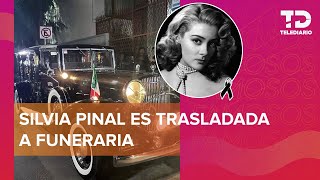 Trasladan a Silvia Pinal a funearia de la CdMx [upl. by Ennairak374]