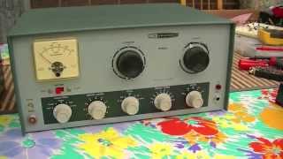 Heathkit DX60B Transmitter and HG10 VFO [upl. by Aribold]