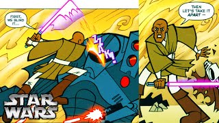 The Time Mace Windu Calmly SHREDDED a B3 ULTRA BATTLE DROID To Pieces  with Saesee Tiin [upl. by Nonaihr288]