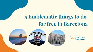 5 emblematic things to do for free in Barcelona [upl. by Bellaude340]