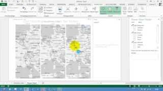 Excel  374  Zahlen interaktiv auf Karten darstellen  PowerView  Teil 02 [upl. by Race614]