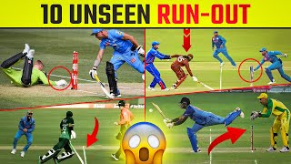 10 Unbelievable Run Out In Cricket History I Cricket Saga [upl. by Viens]