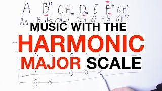 This Scale Sounds SO GOOD The Harmonic MAJOR Scale [upl. by Zerep992]