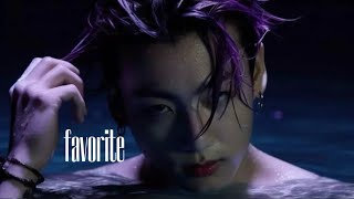 JEON JUNGKOOK  FMV  FAVORITE [upl. by Shornick930]