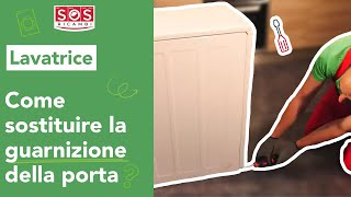 Come sostituire la guarnizione della porta superiore della lavatrice [upl. by Ahsiemal]