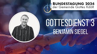 Gottesdienst 3  Benjamin Siegel [upl. by Anilek]