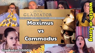 Gladiator v Emperor  Ending of Gladiator 2000 Realtime Movie Reactions [upl. by Theurich]