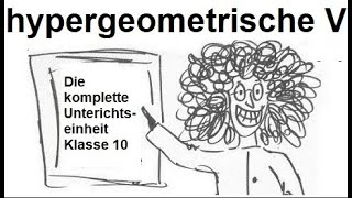 Hypergeometrische Verteilung Einführung und Beispiele  Mathematik beim Mathe Schmid [upl. by Malachy858]