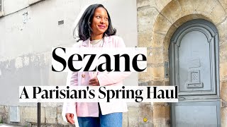 SEZANE Spring 2024 Haul  How a PARISIAN Styles the Collection [upl. by Buine]