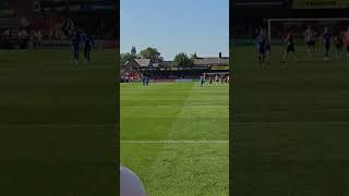 Oldham Athletic Fans singing away at Altrincham FC 202425 oafc oldhamathletic OldhamFans [upl. by Rollo]