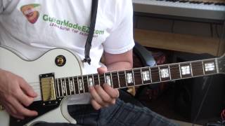 Waynes World Guitar Intro Theme  Guitar Tutorial PARTY ON WAYNE PARTY ON GARTH [upl. by Standley]