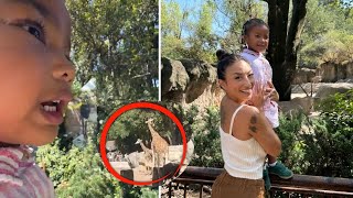 Jeannie Mai and Her Daughter Monaco is Enjoys A FunFilled Day At The Zoo Fabulous Moments [upl. by Catton]