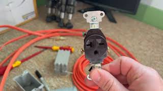 How to Wire a New 220v Outlet for Air Conditioning [upl. by Uok]