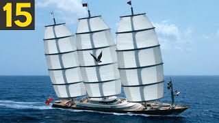 TOP 15 INCREDIBLE Sailing Ships that Look Beautiful [upl. by Micky]