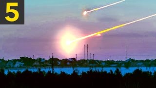 Top 5 Spectacular Meteor Sightings [upl. by Airtemak]