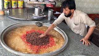 KABULI PULAO RECIPE  Original 40 KG Afghani Meat Pulau Prepared  Street Food Qabili Plav Recipe [upl. by Anined]