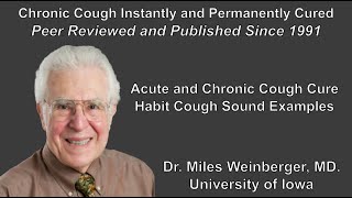 Acute and Chronic Cough Cure  Habit Cough Sound Examples [upl. by Esor708]