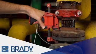 Brady Clamping Cable Lockout  How to install [upl. by Yttocs]