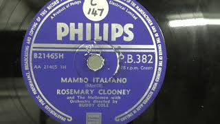 Rosemary Clooney Mambo Italiano 1954 [upl. by Adaminah315]