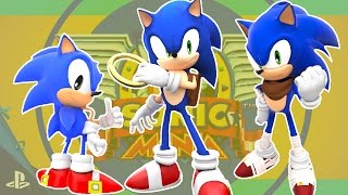 🌟 Modern Sonic Vs Classic Sonic Vs Sonic Boom Sonic  Race Against Sonics [upl. by Enilasor]